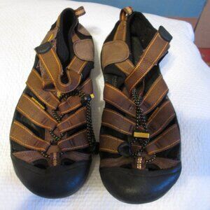 Keen Brown Closed Toe Sandals (see description for size)